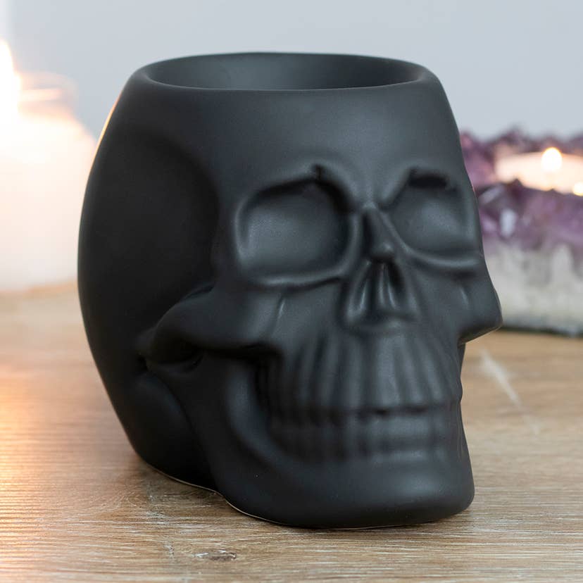 Black Skull  Wax Melter/Oil Burner