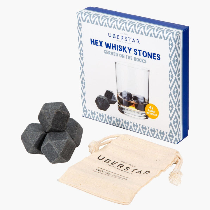 Hex Whisky Stones