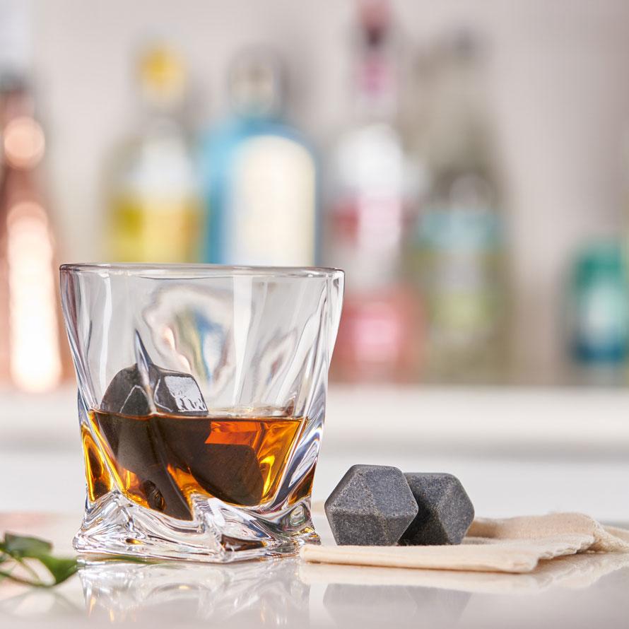 Hex Whisky Stones