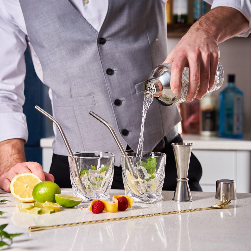 Glass Cocktail Shaker