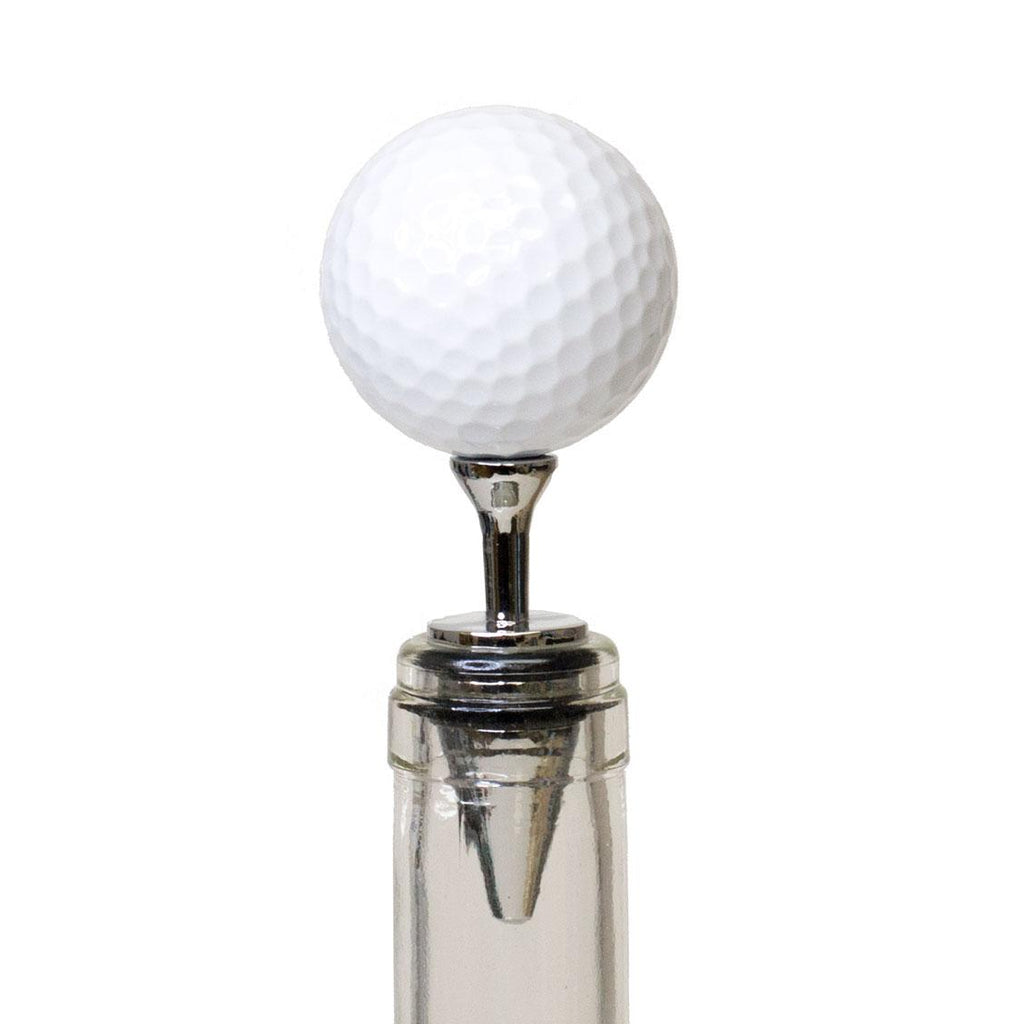 Golf Ball Wine Bottle Stopper