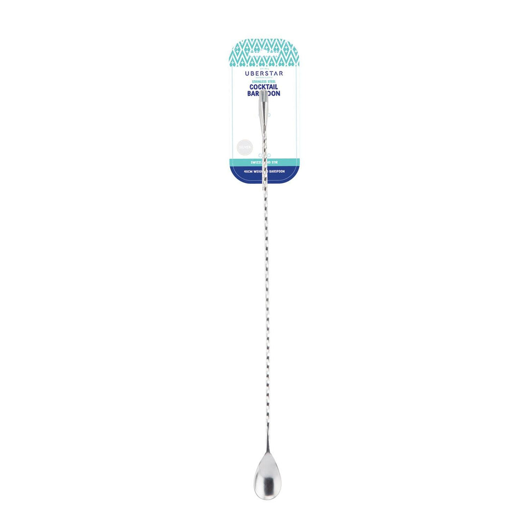 Barspoon 40cm Teardrop Weighted - Silver