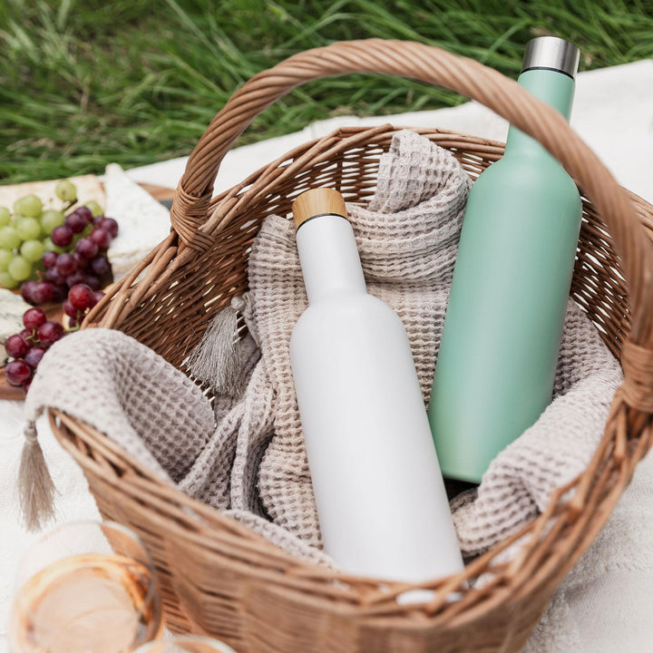 Travel Wine Bottle - Green