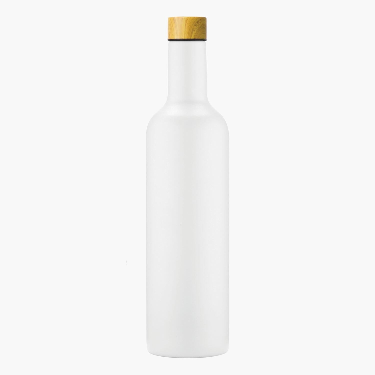 VINNIE Insulated Travel Wine Bottle - White