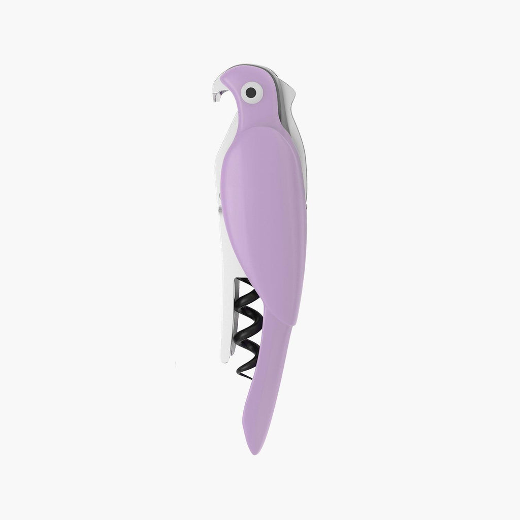 Waiter's Friend - Budgie Bottle Opener - Mauve