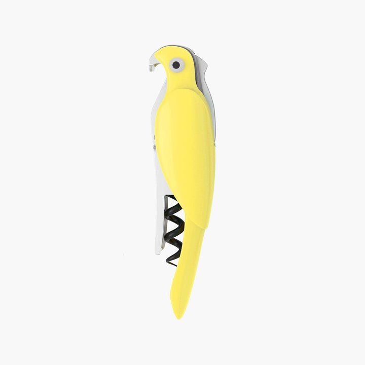 Waiter's Friend - Budgie Bottle Opener -Yellow