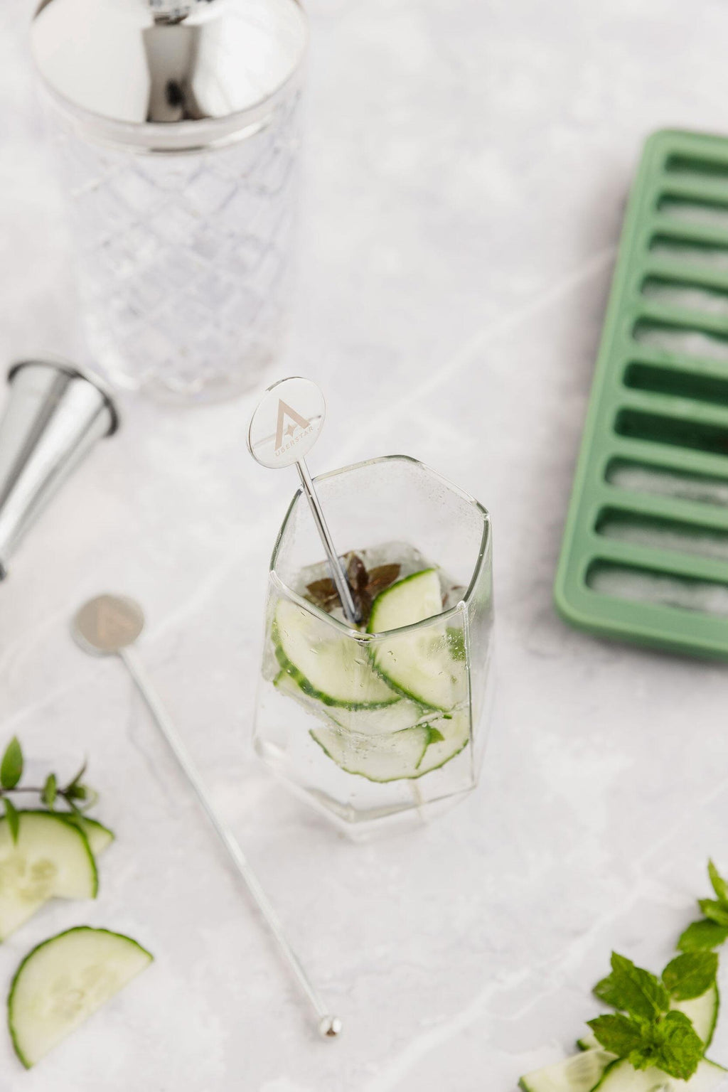 Cocktail Stirrers - Silver (set Of 4)