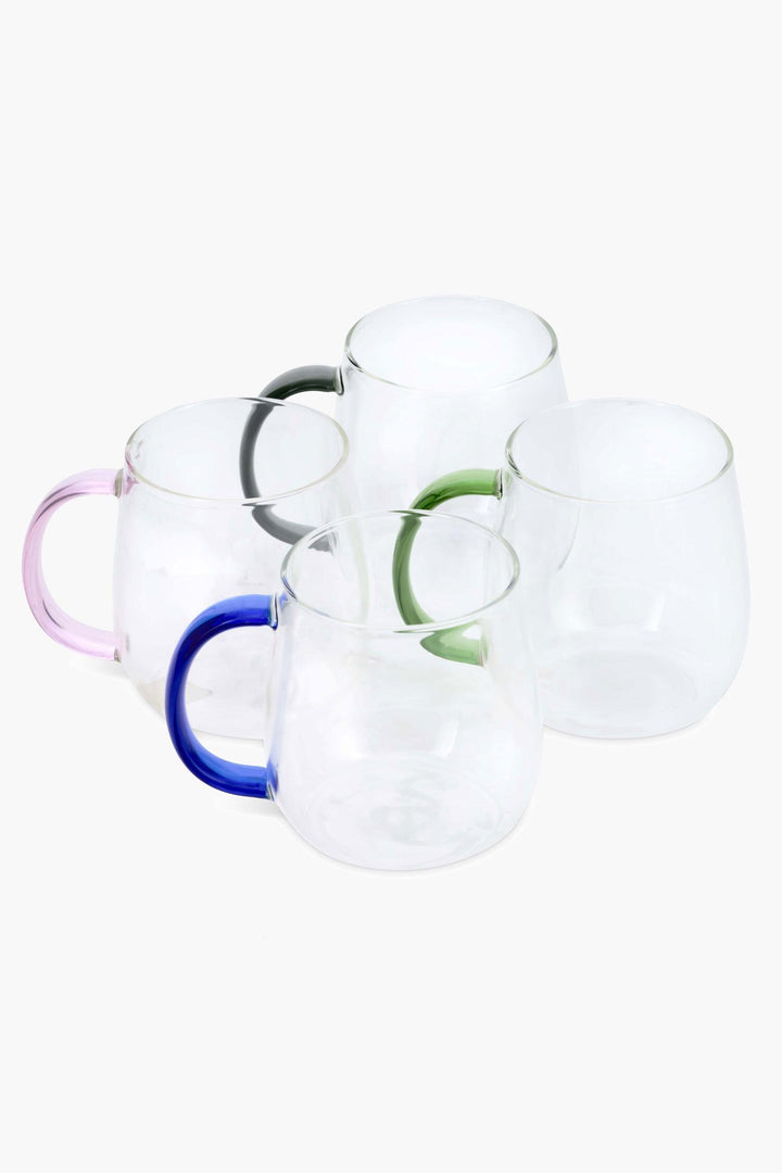 Set Of 4 Palette Mugs