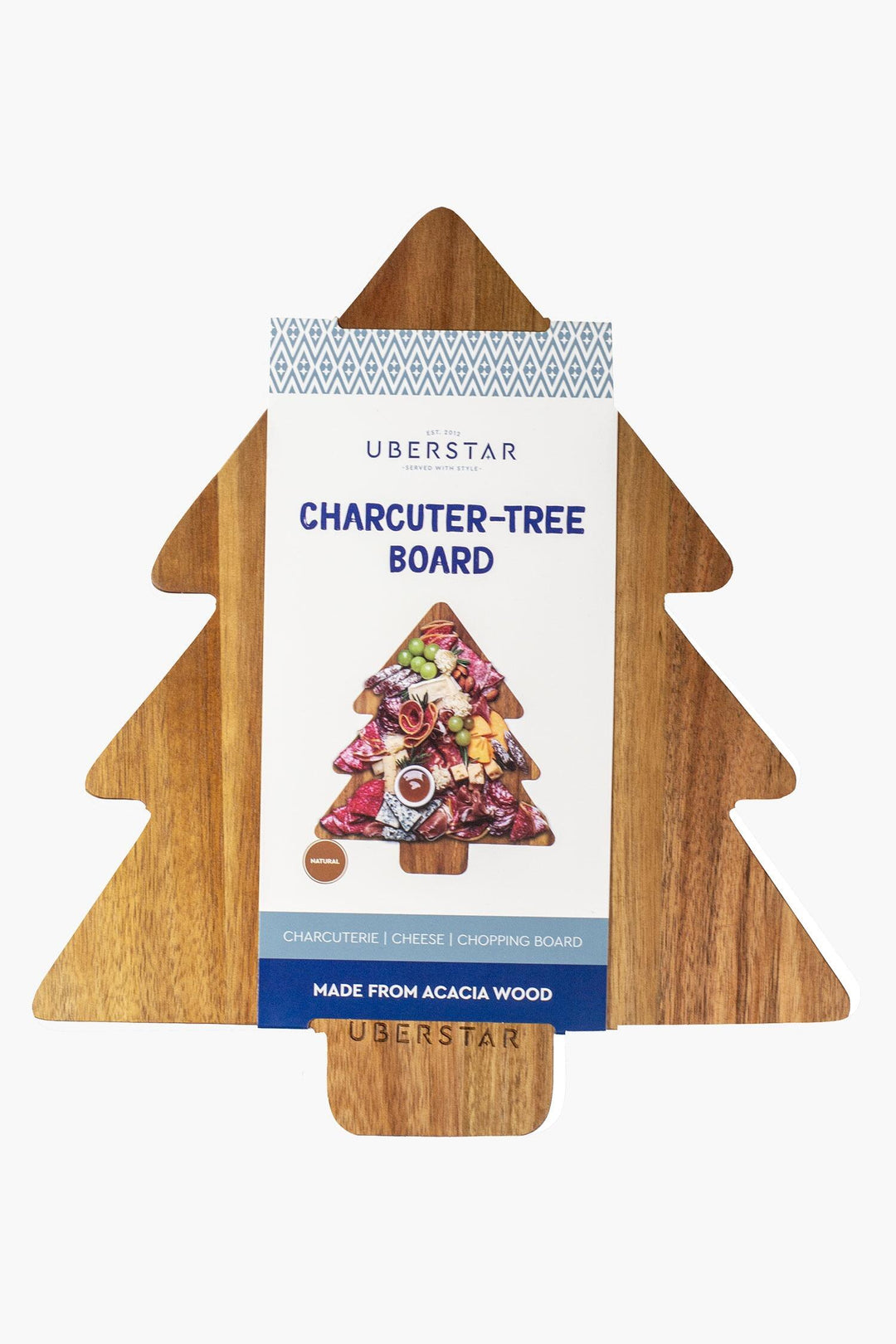 Charcuter-Tree Board (Natural Acacia)