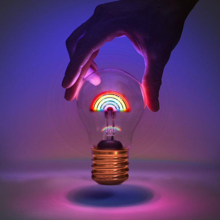 Cordless Rechargeable Lightbulb- Rainbow