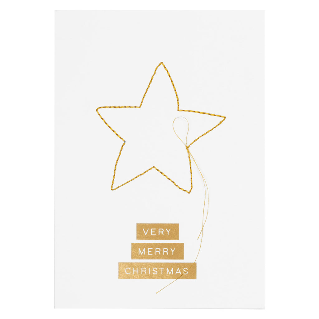 Very Merry Christmas Greeting Card