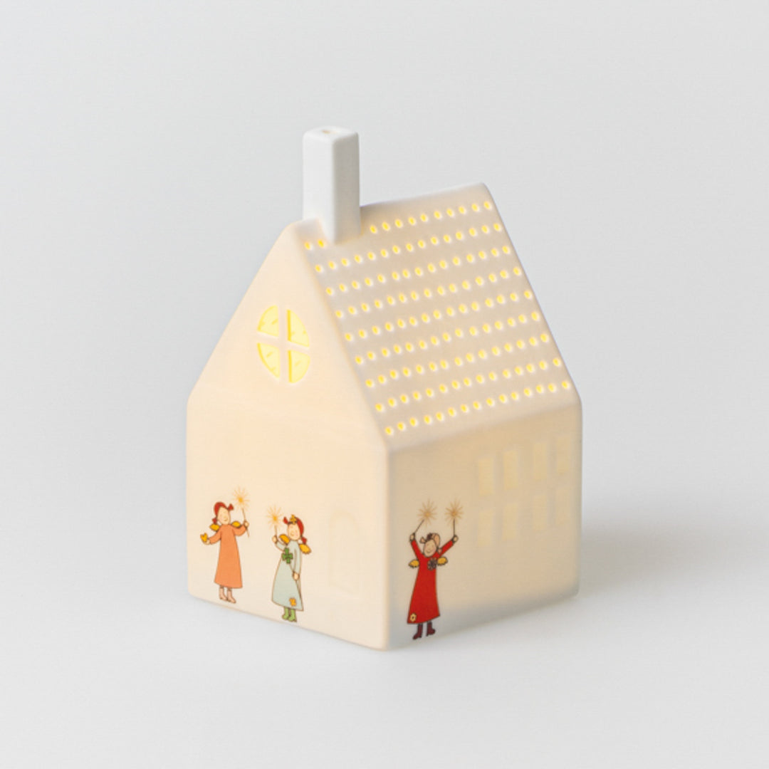 LED Tea Light House - Heavenly Sisters