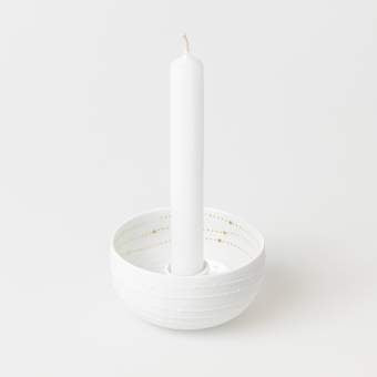 Candle Bowl - Dotlines