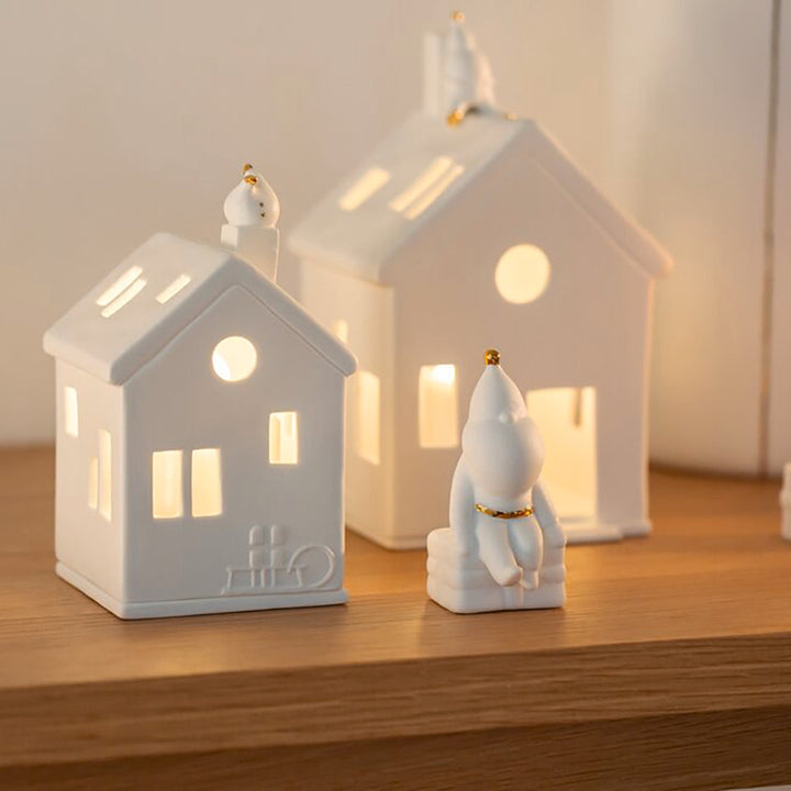 Santa's Little Feet Tea Light House