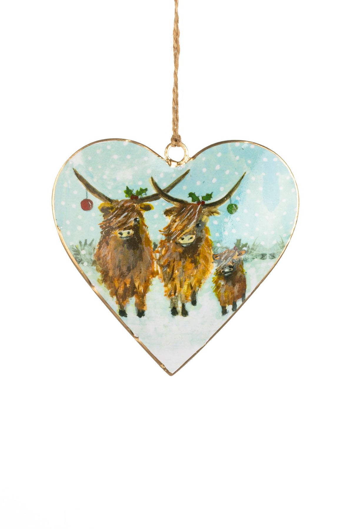 Coo Trio Heart Decoration