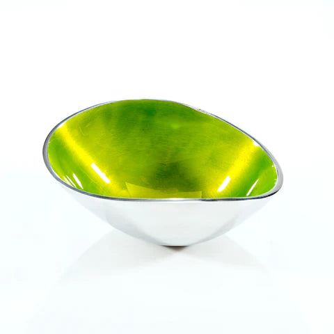 Recycled Aluminium Bowl - Lime