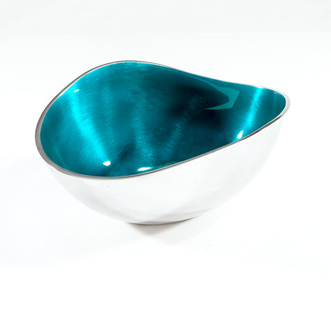 Oval Bowl - Aqua