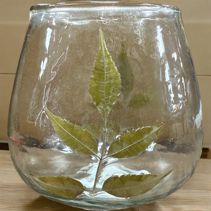 Leaf Mosaic Tea Light Holder