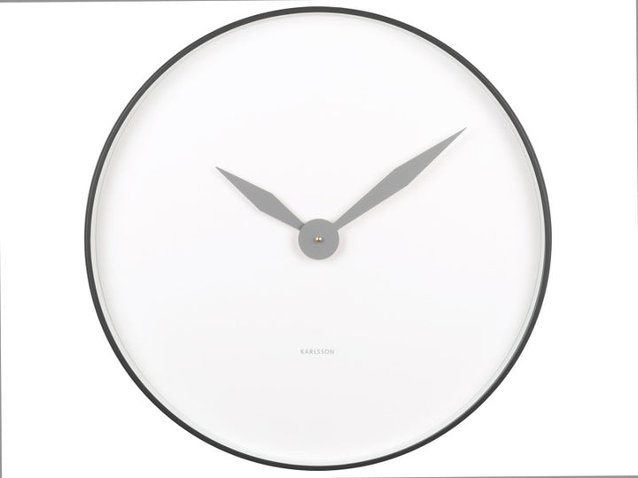 Albatross Wall Clock - Black