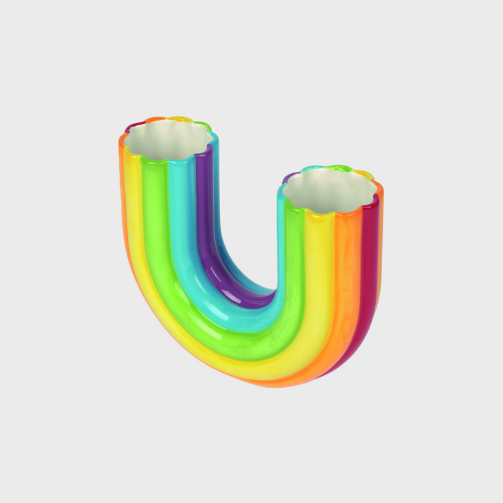 Arched Double Ended Rainbow Vase