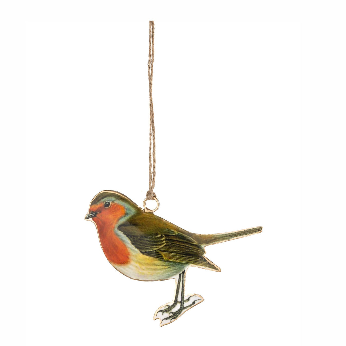 Tin Robin Decoration