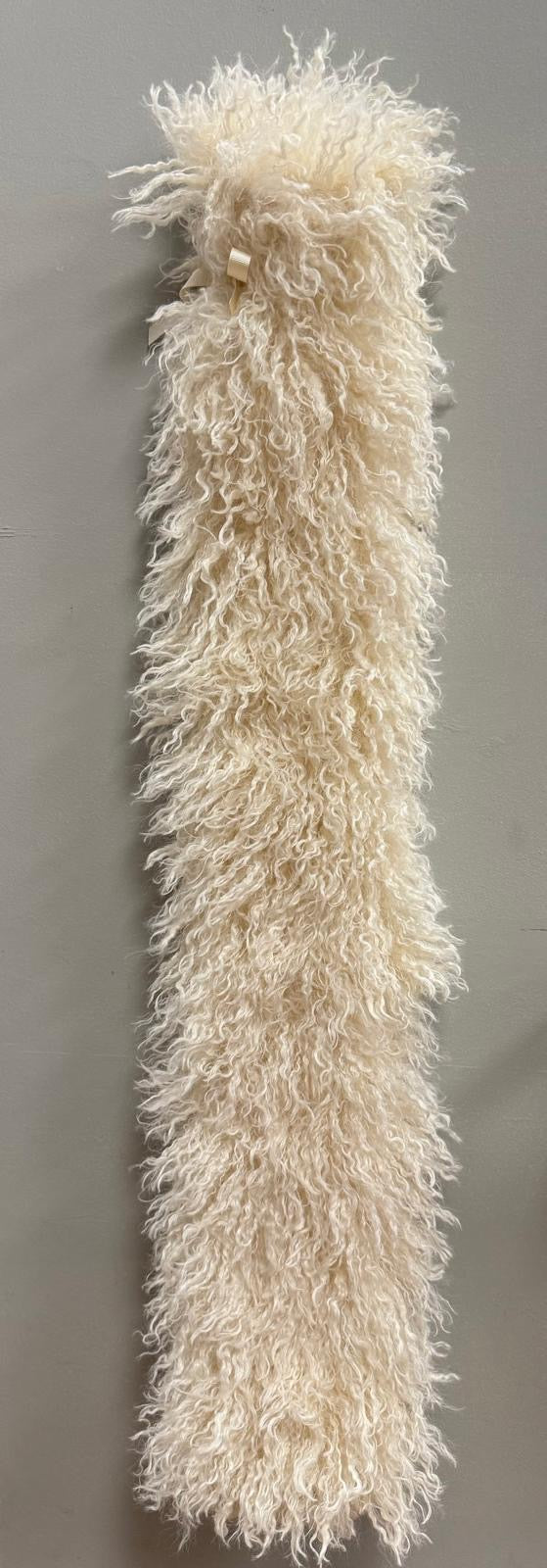 Charlie Hot Water Bottle - Afghan / Cream