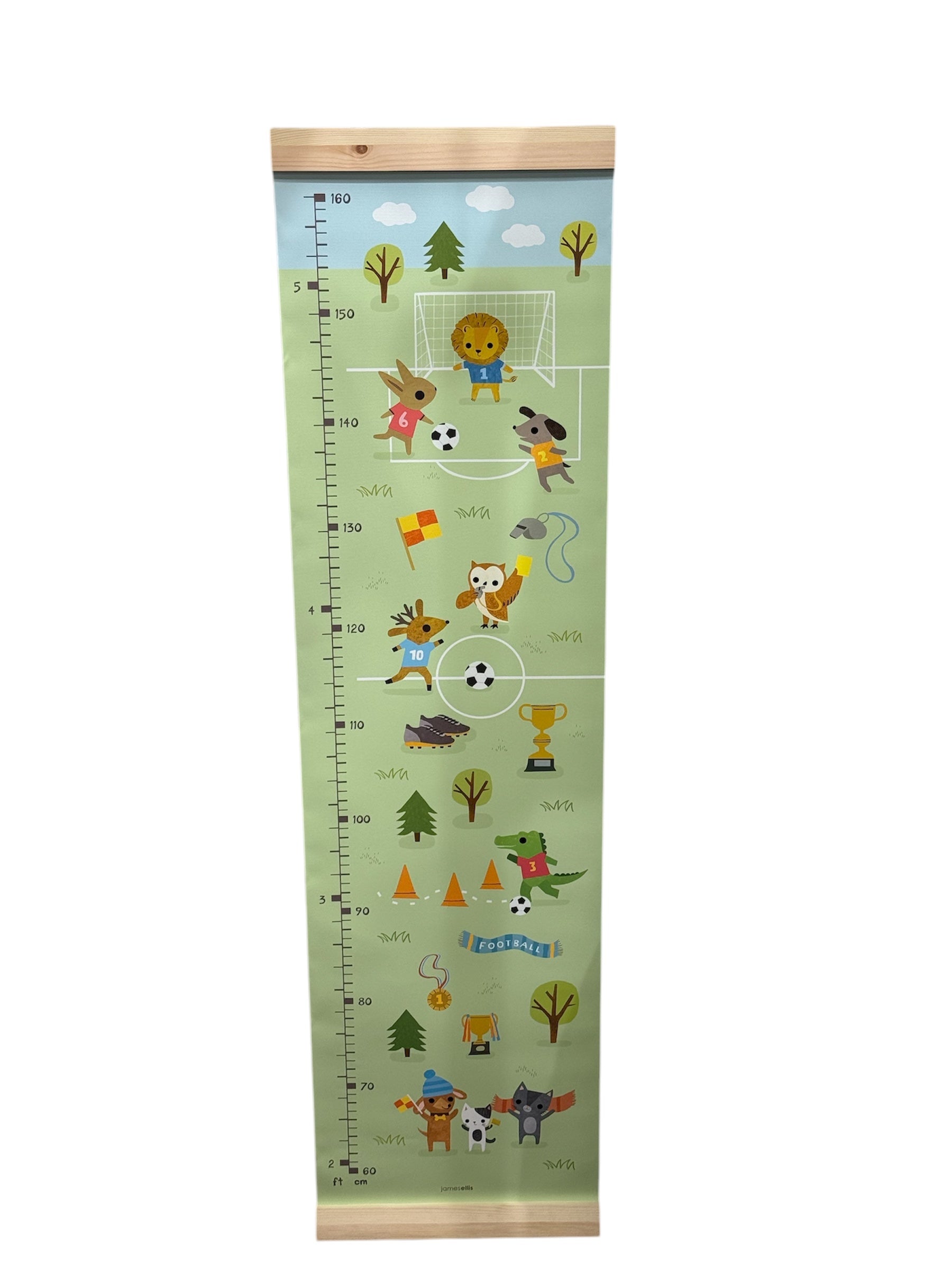Football Height Chart