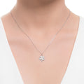 Sterling Silver Lucky Clover Necklace