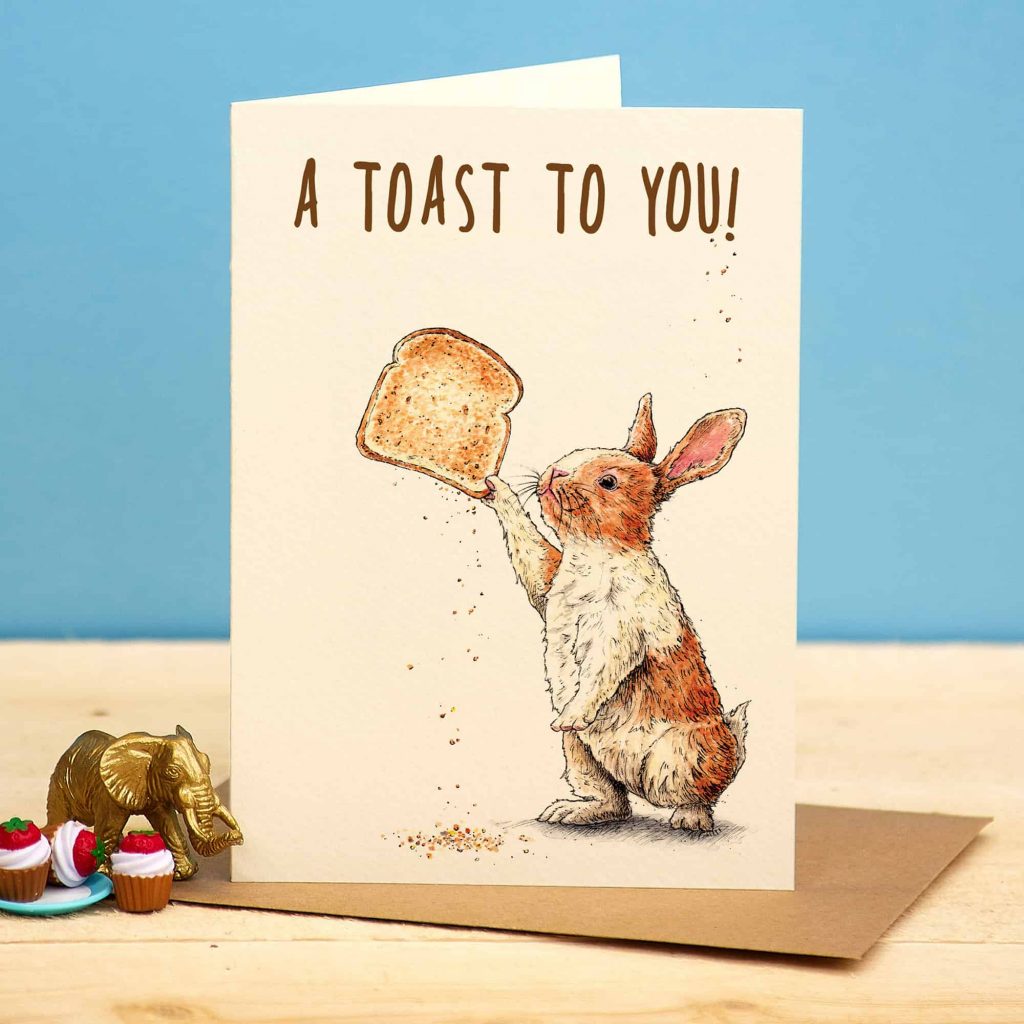 A Toast To You! Congratulations Card
