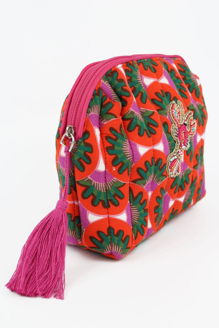 Lobster Quilted Washbag