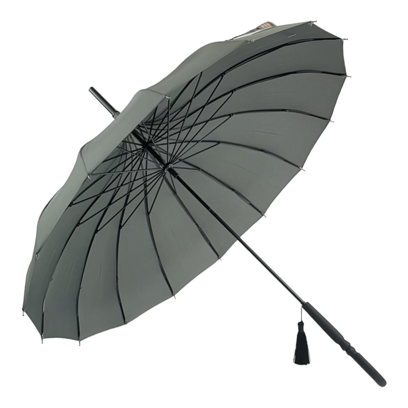 Boutique Classic Pagoda Umbrella - Grey