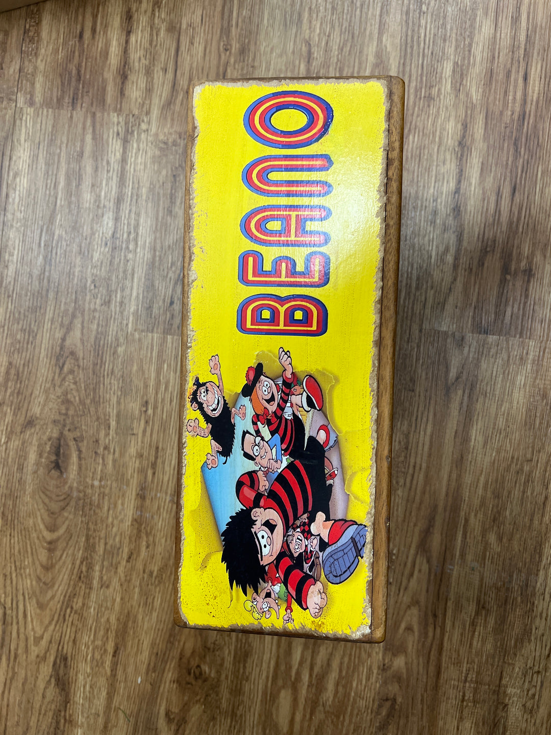 Vintage Style Wooden  Box Box- Beano