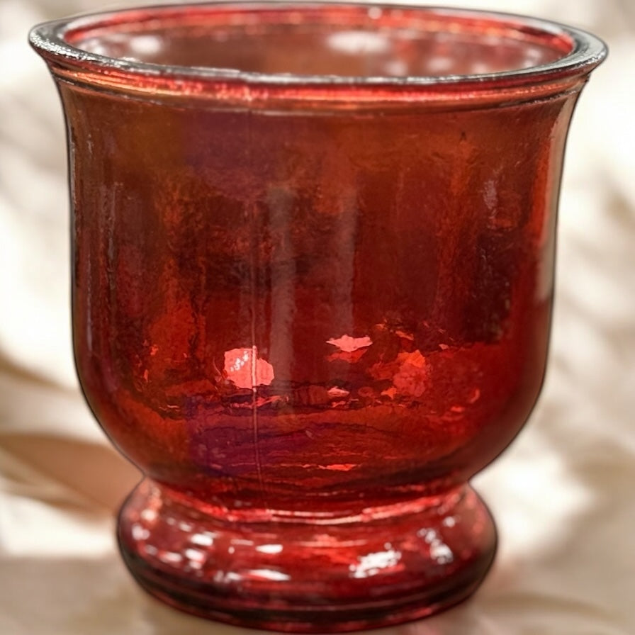 Tealight Candle Holder - Recycled Glass