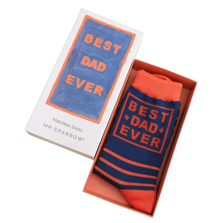 Men's Matchbox Socks - Best Dad Ever