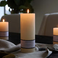 Biggie Best Rustic Ivory Pillar Candle - Large