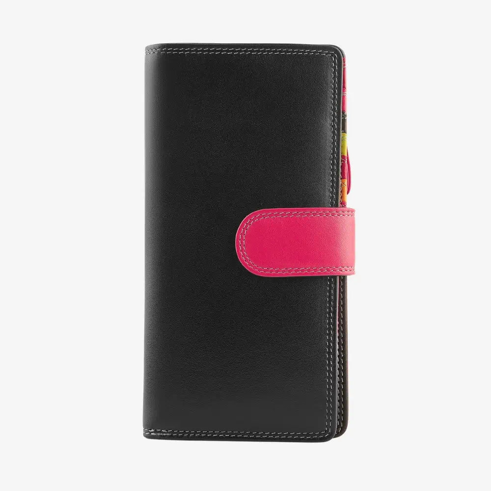 Long Leather Bifold Purse - Victoria London