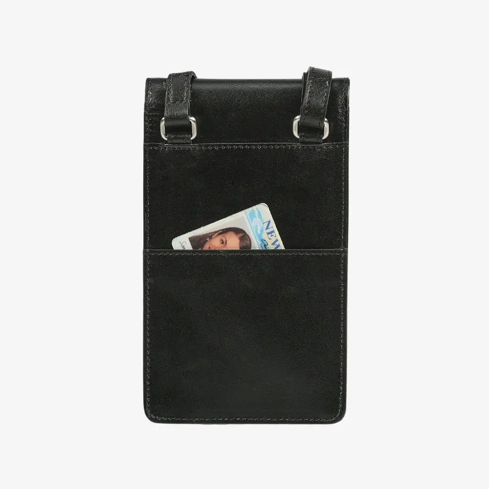 Velura Real Leather Cross Body Phone Bag