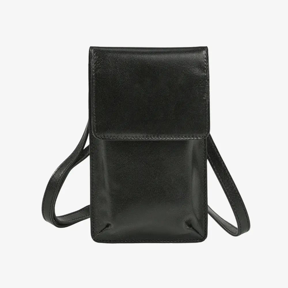 Velura Real Leather Cross Body Phone Bag