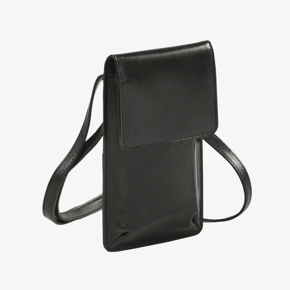 Velura Real Leather Cross Body Phone Bag