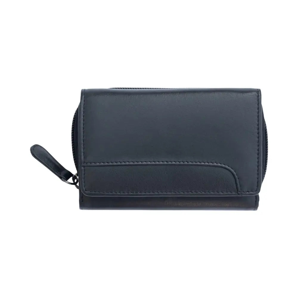 Soft Leather Trifold Purse For Women - Velura