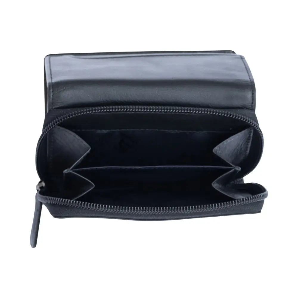 Soft Leather Trifold Purse For Women - Velura