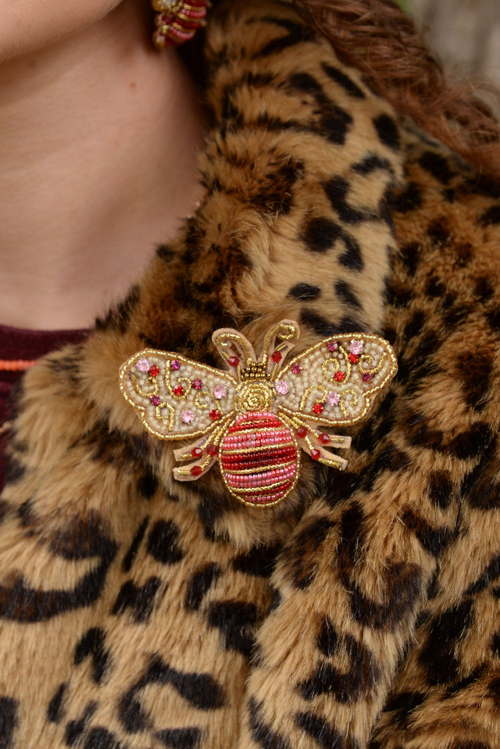 Autumn Bee Brooch