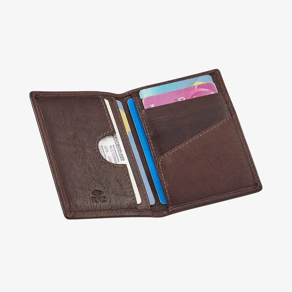 Men's Leather Card Holder Tuscan