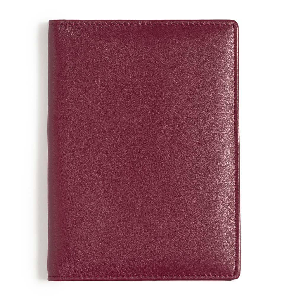 Leather Passport Cover - Eden