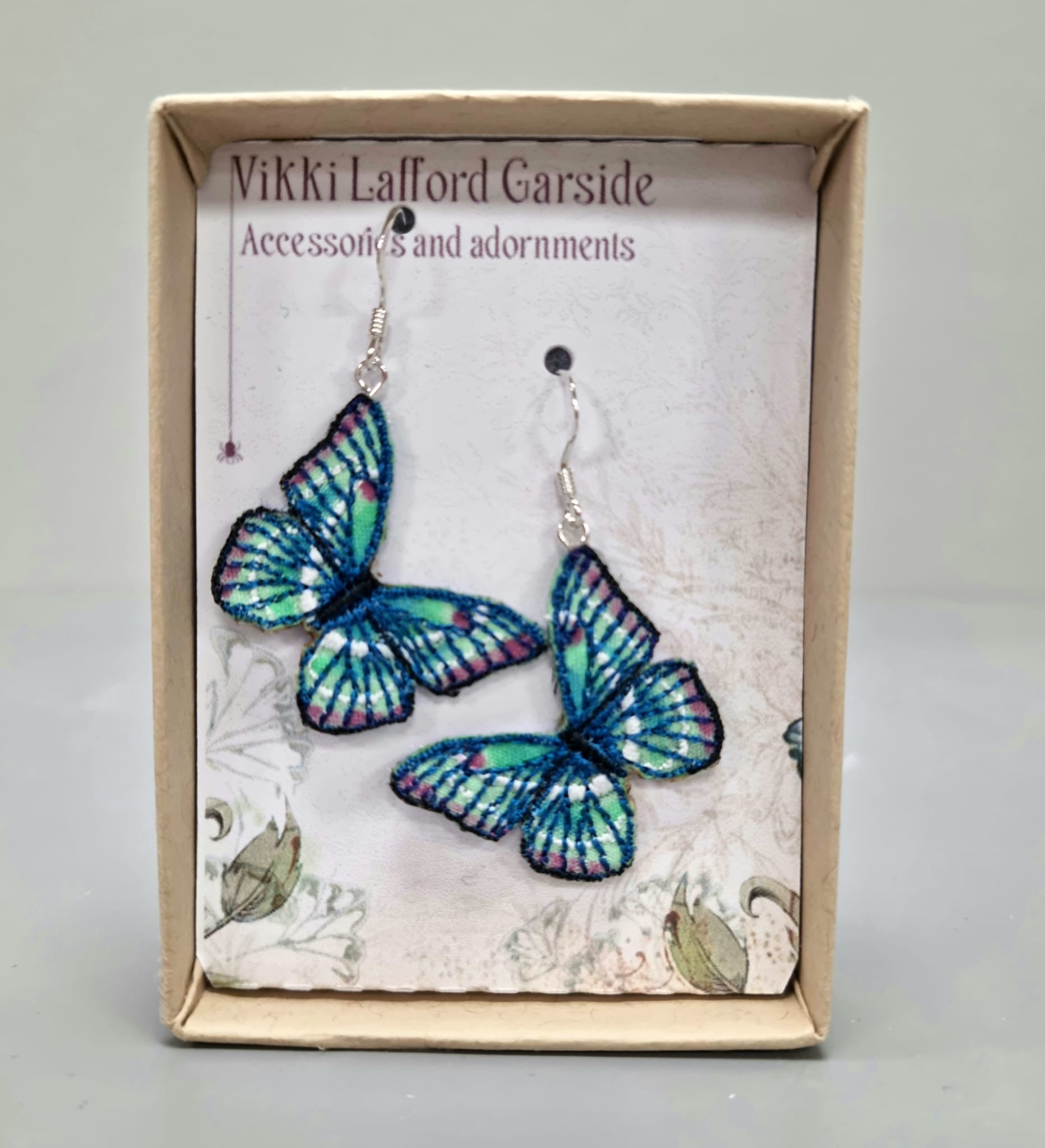 Kaleidoscope Butterfly Earrings