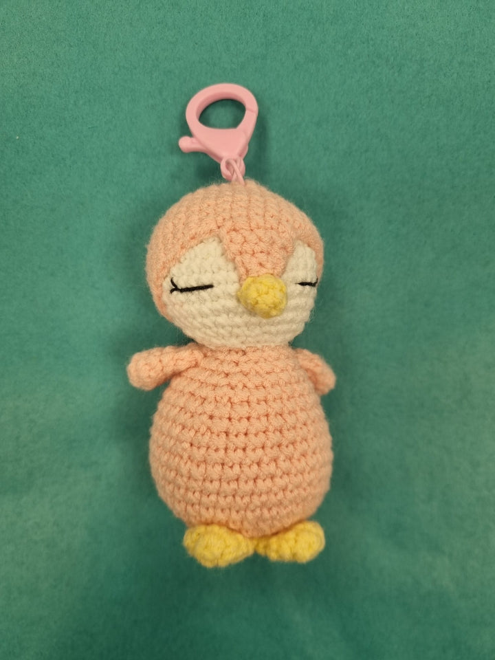 Crochet Penguin Keyring