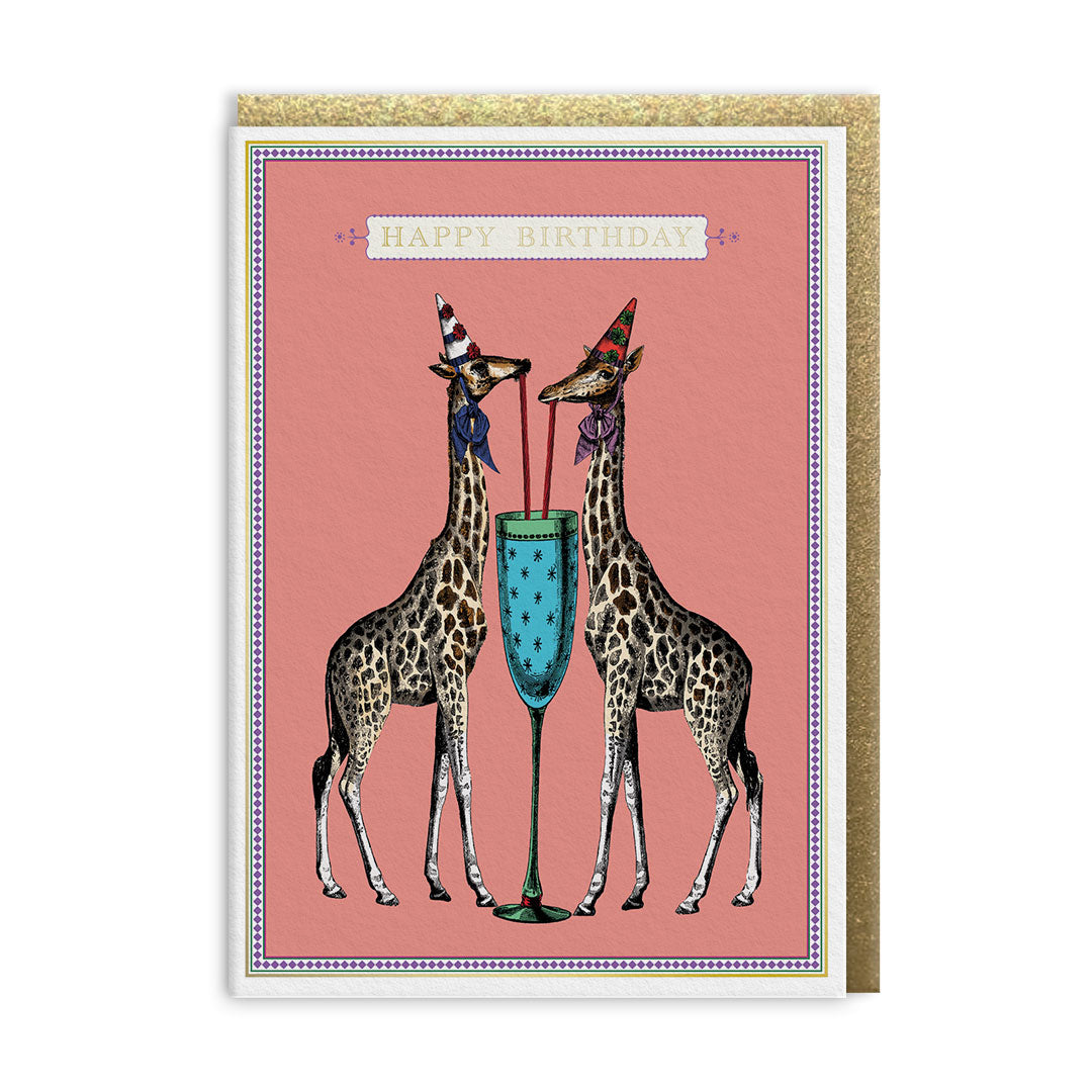 Birthday Giraffes