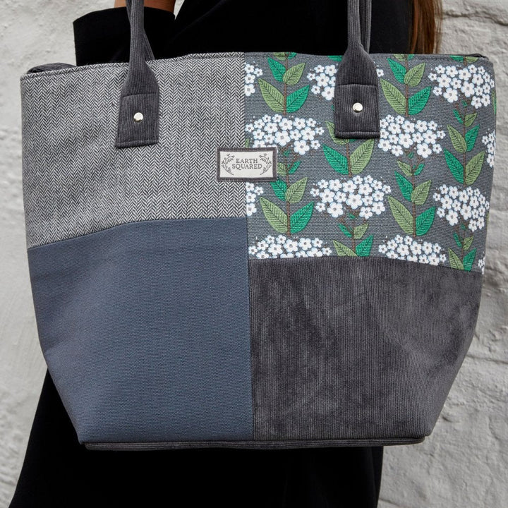 Autumn Patchwork Tote Bag