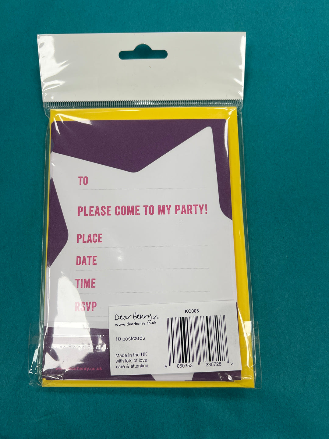 Children's Party Invite