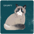 'Grumpy Margo' Coaster
